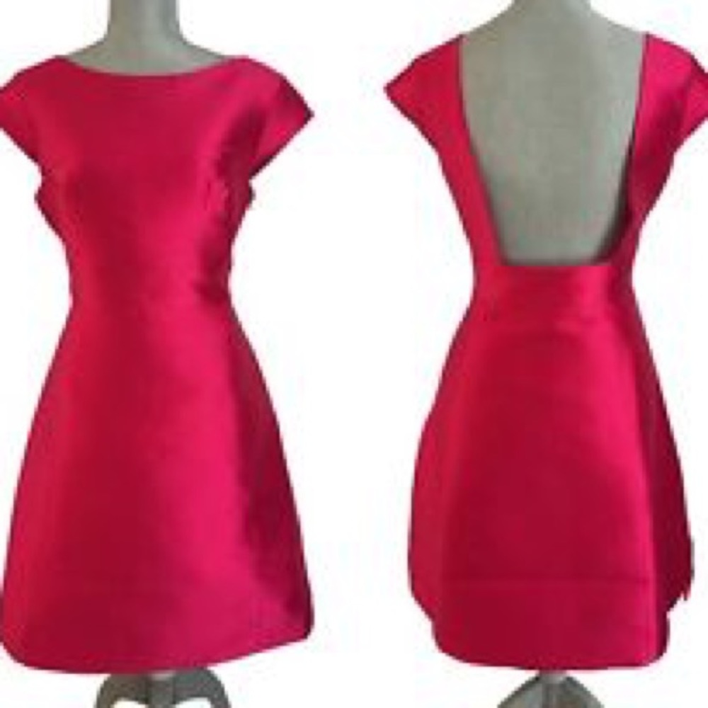 Kate Spade Satin Cocktail Dress In Full Bloom